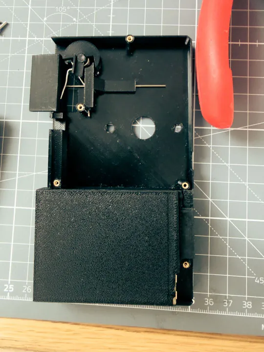 The Gate backplate open view C