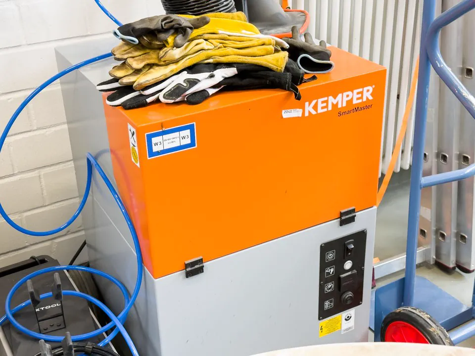 Exhaust system and compressed air setup for the xTool MetalFab