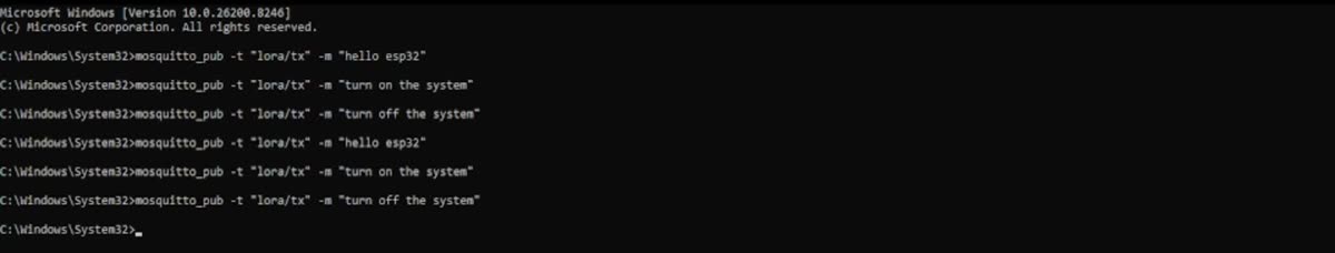 Publishing MQTT messages from the command line with mosquitto_pub