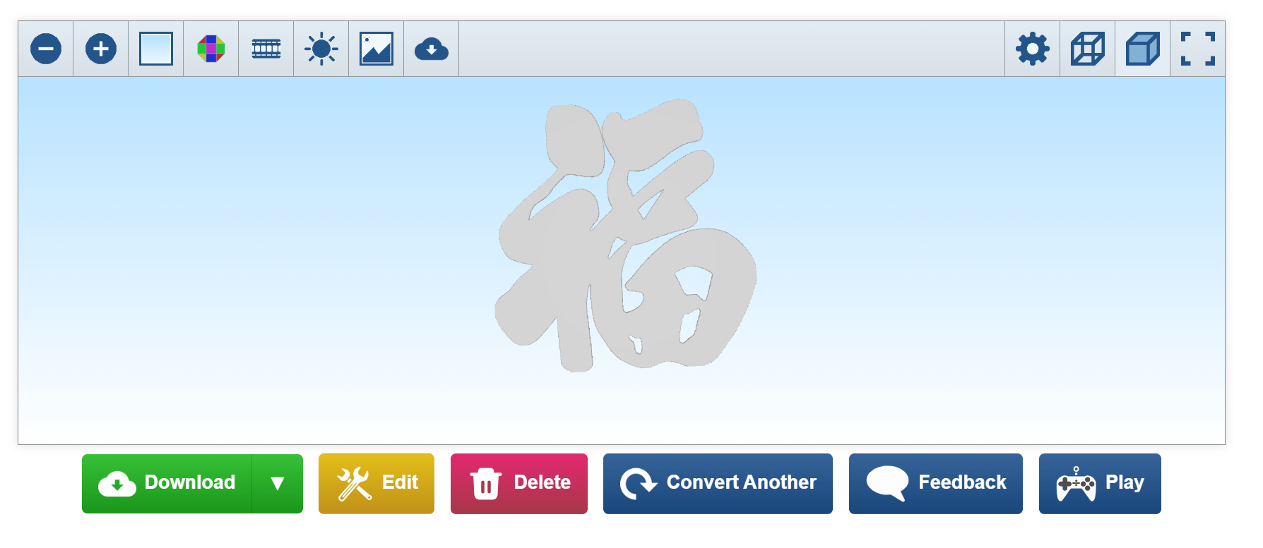 Image-to-STL conversion step2