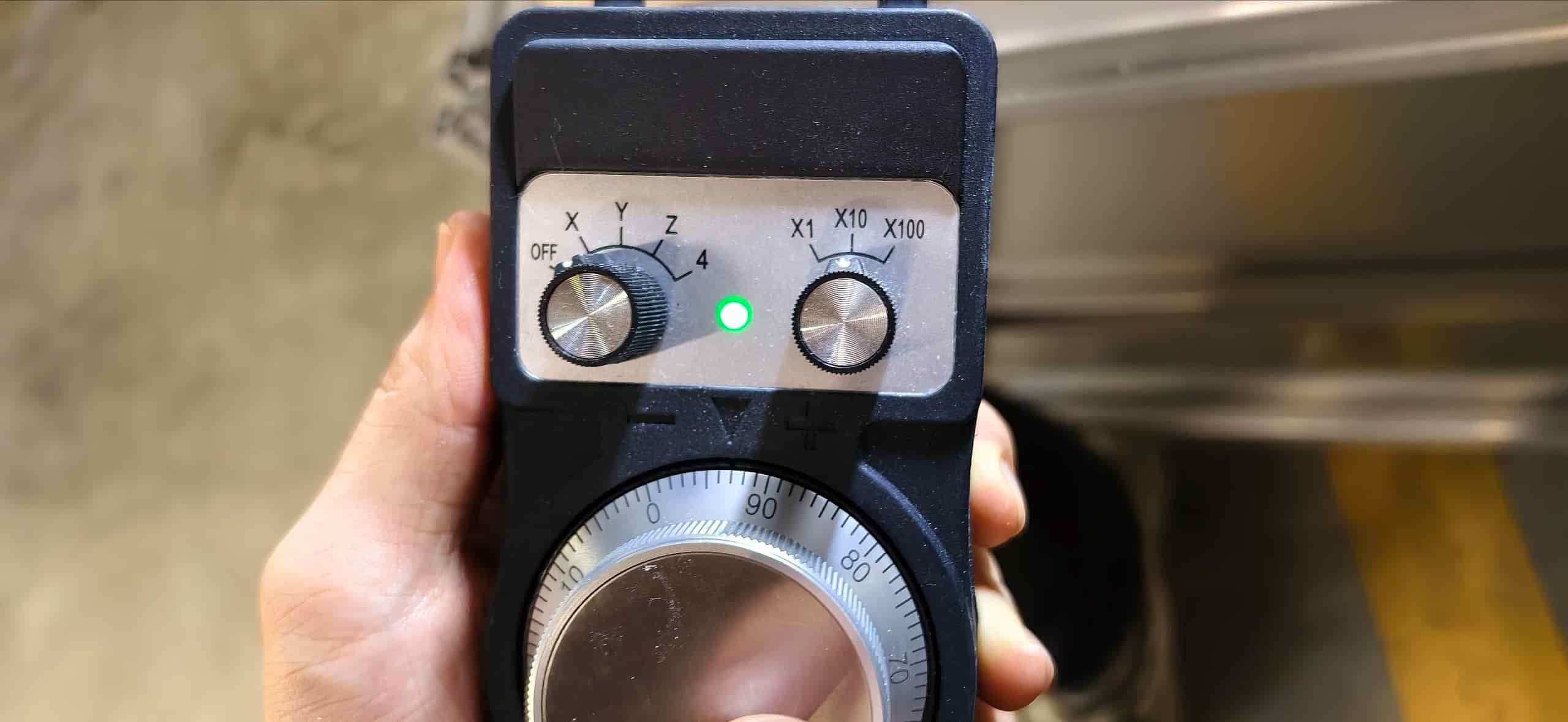 Setting the XYZ zero point