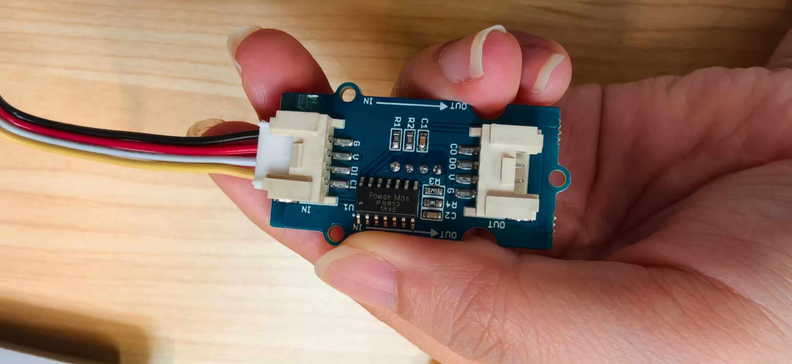 Grove LED strip driver module (data and clock in/out)