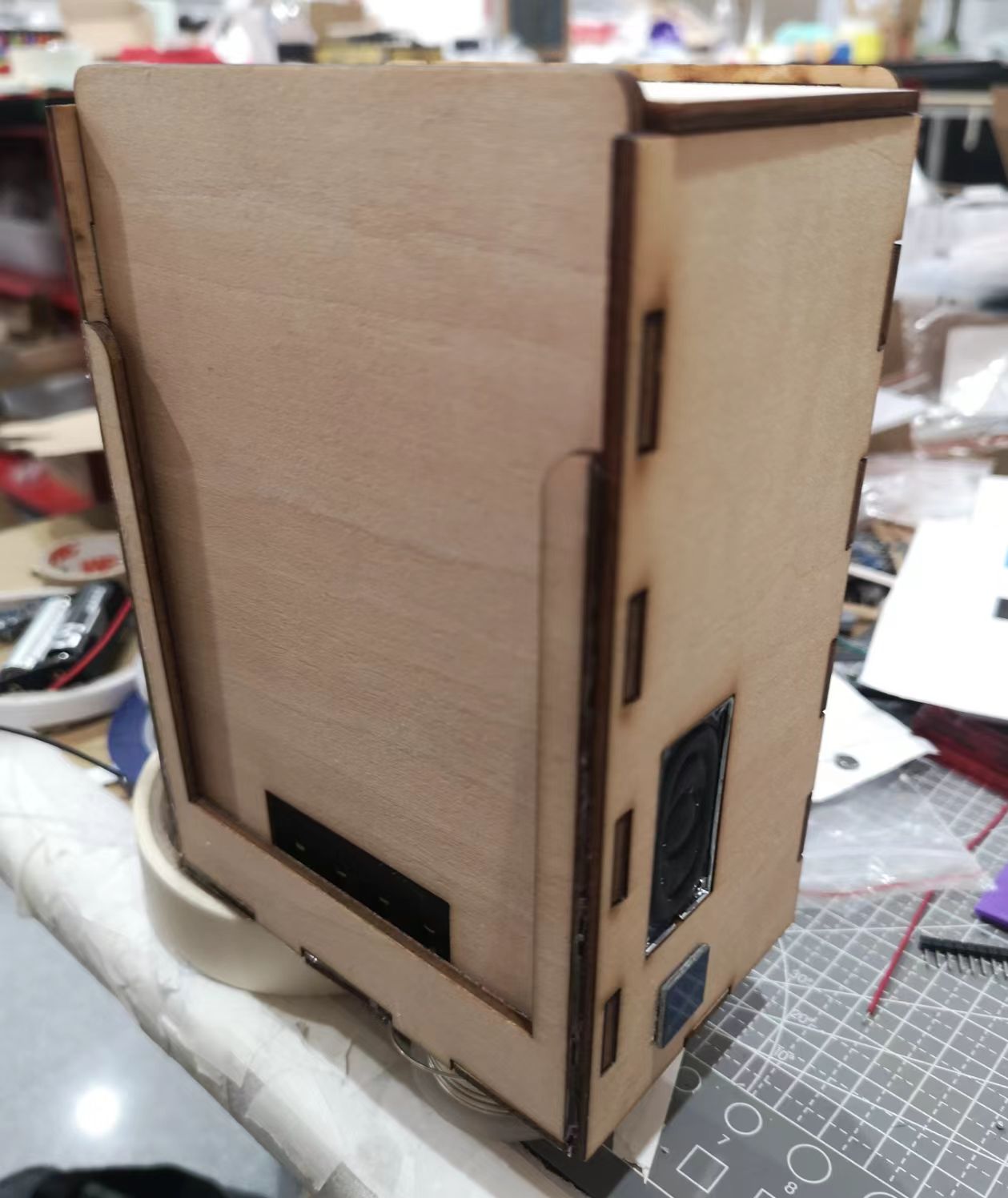 Unpainted assembly