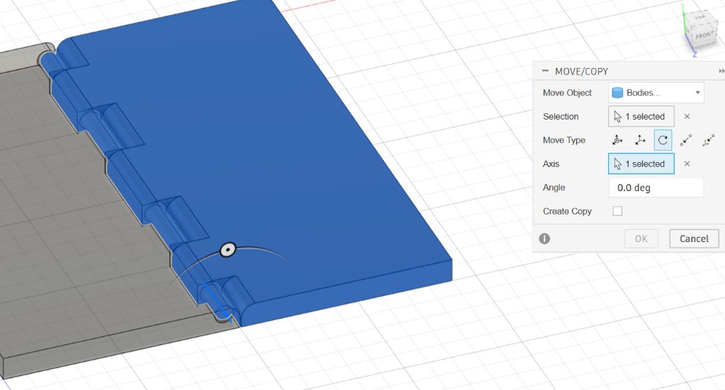 rotary cover steps 23