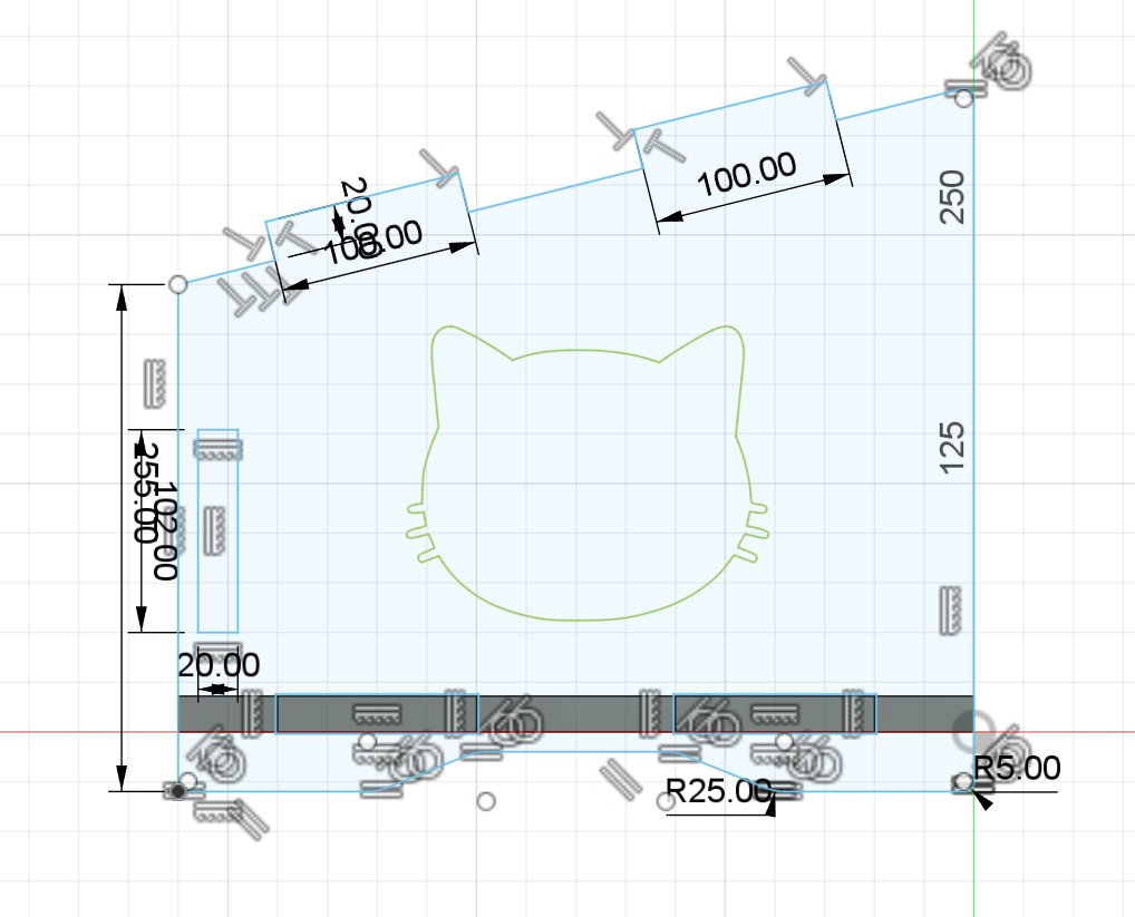 cat shield dxf 2