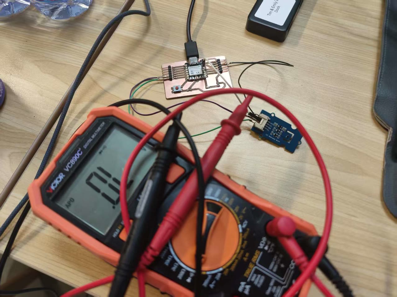 Multimeter connection test