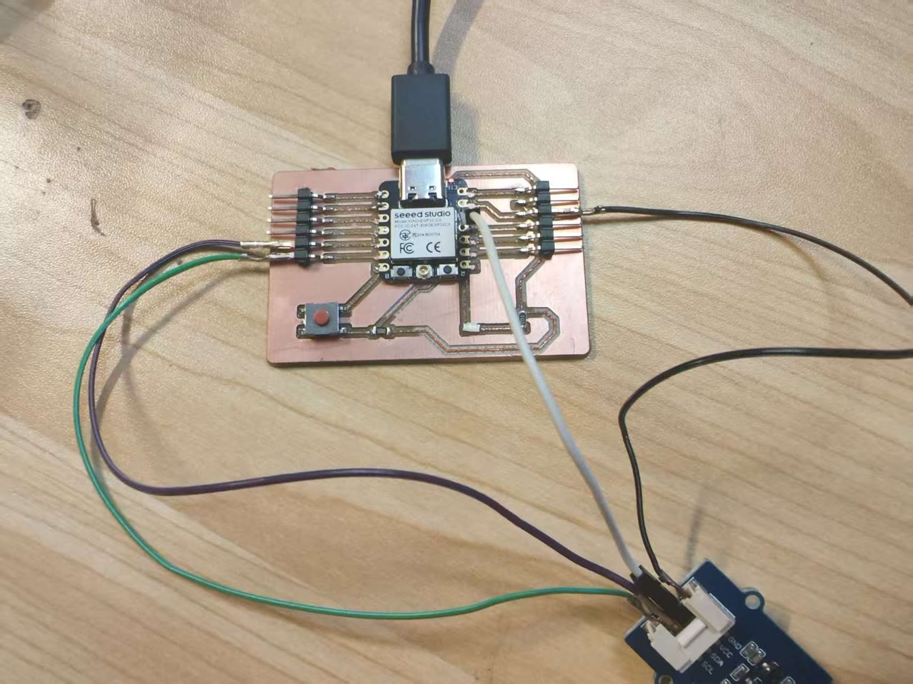 Completed SHT40 input device setup