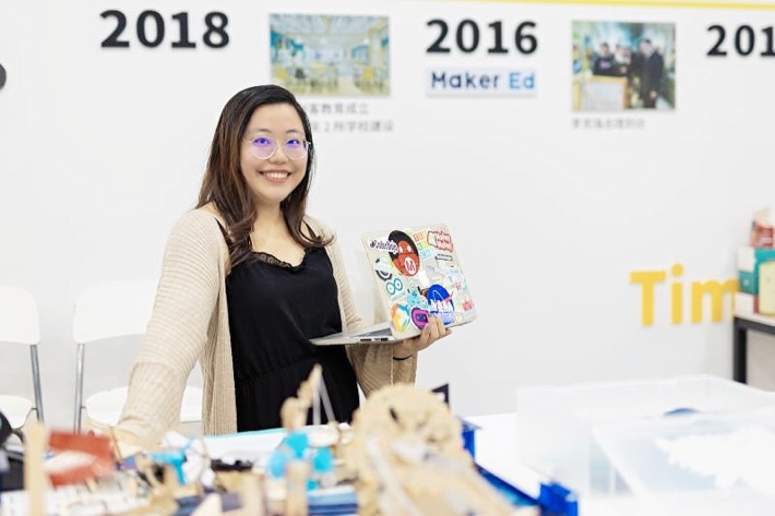 Lu Zhao at Chaihuo Makerspace