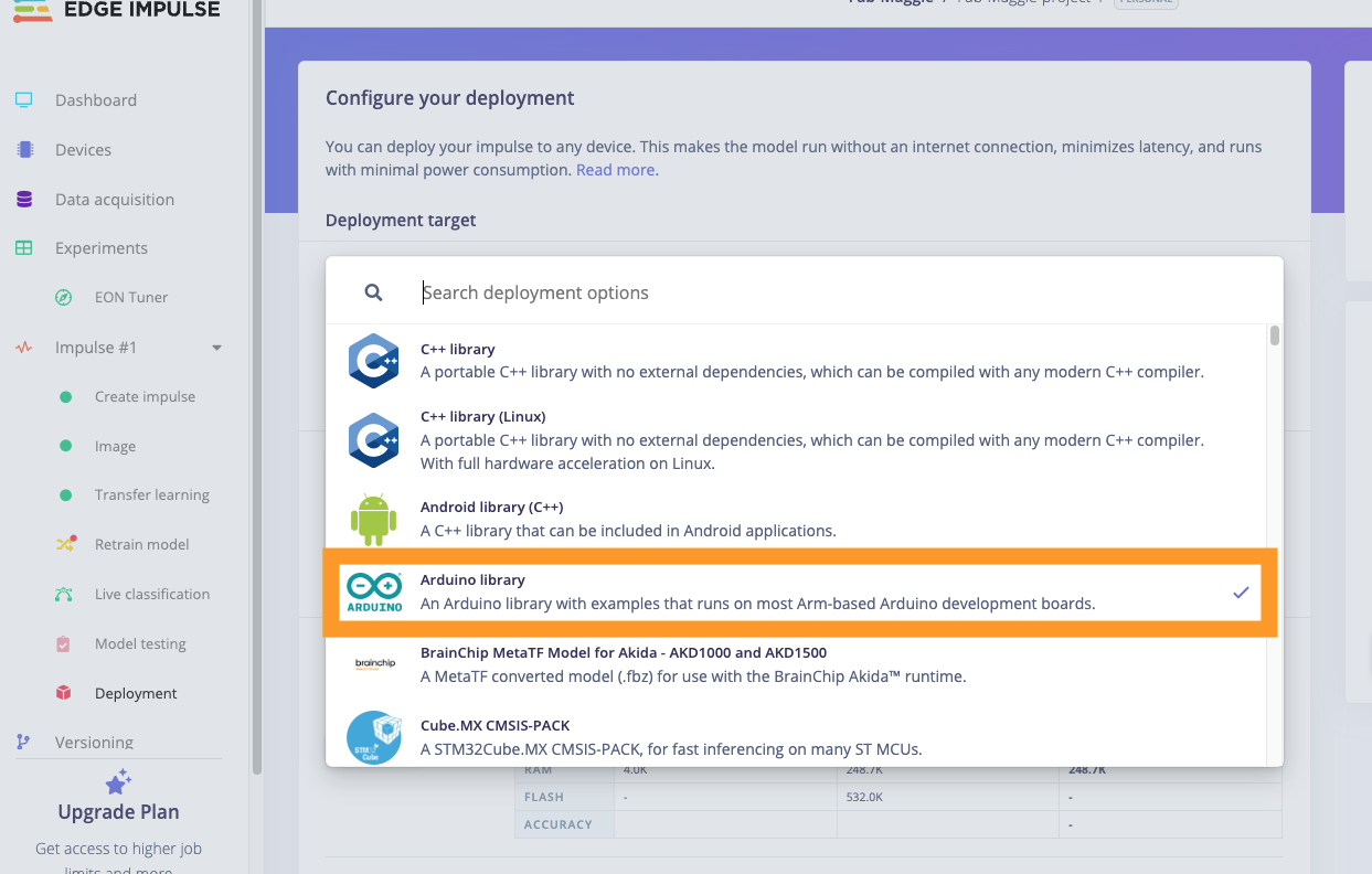 SenseCraft — deploy to device