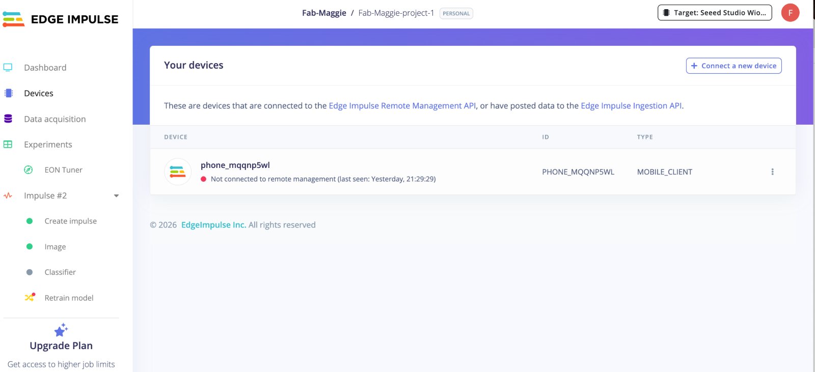 SenseCraft — deploy to device