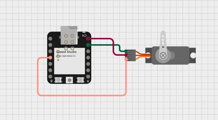 SG90 servo wiring
