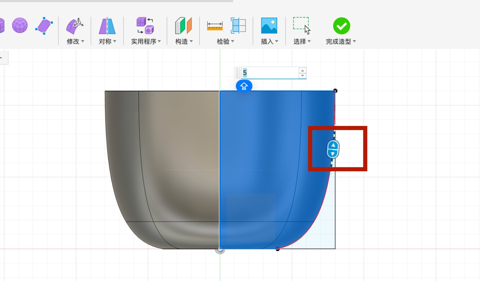 Go to Solid tab and under create tab click revolve button