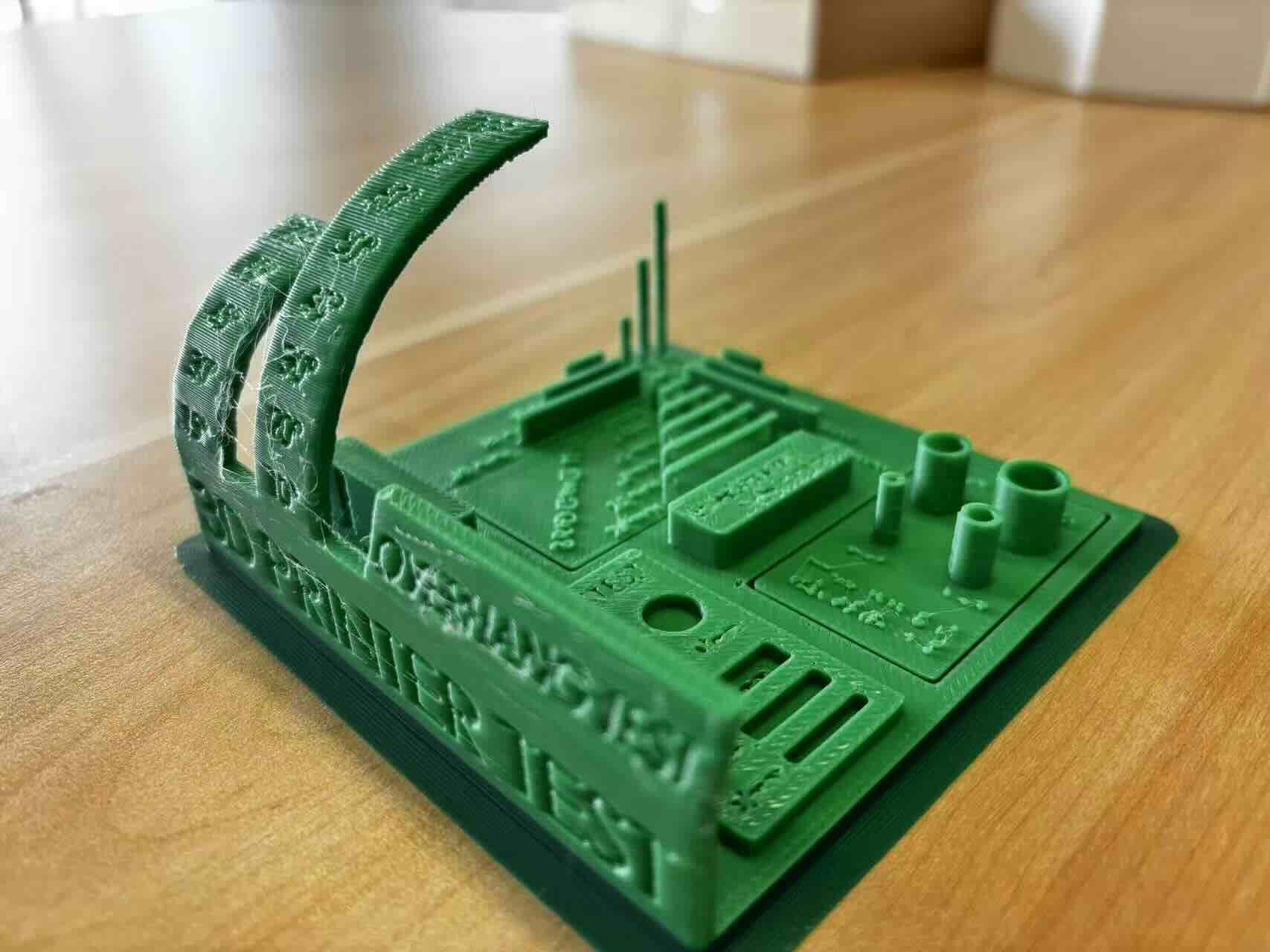 Print result — green