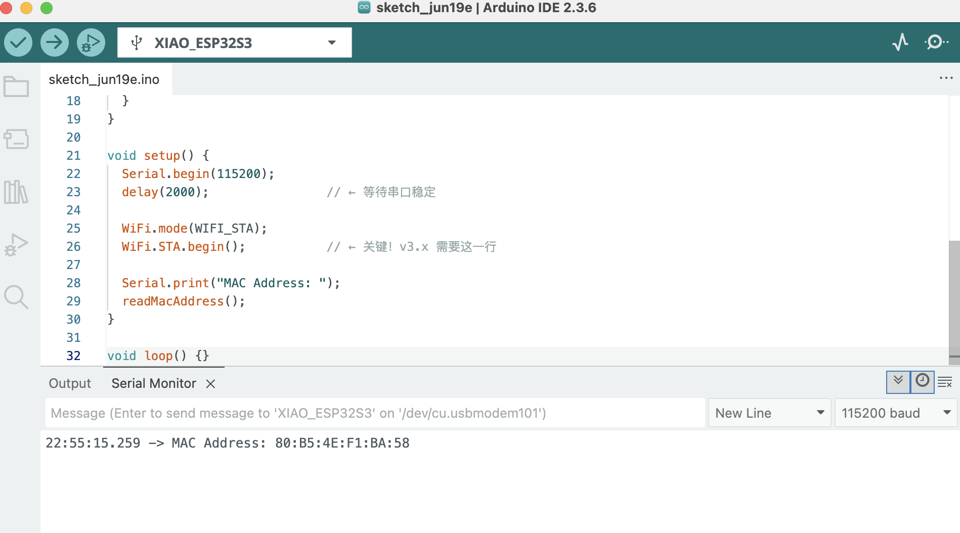 GetMacAddress_Fixed.ino
