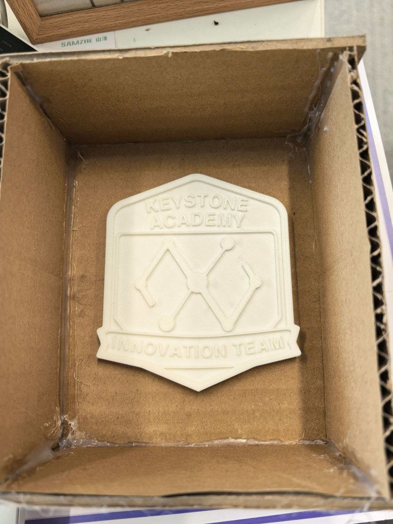 Mixed silicone in mold box