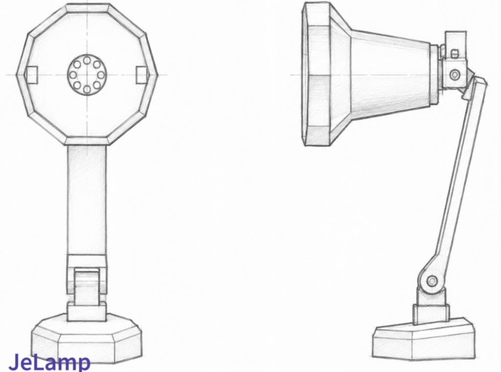 JeLamp form sketch