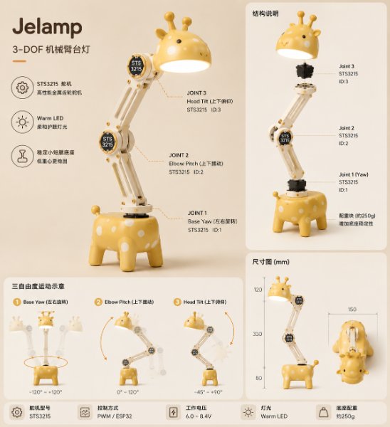 Robot Arm Lamp