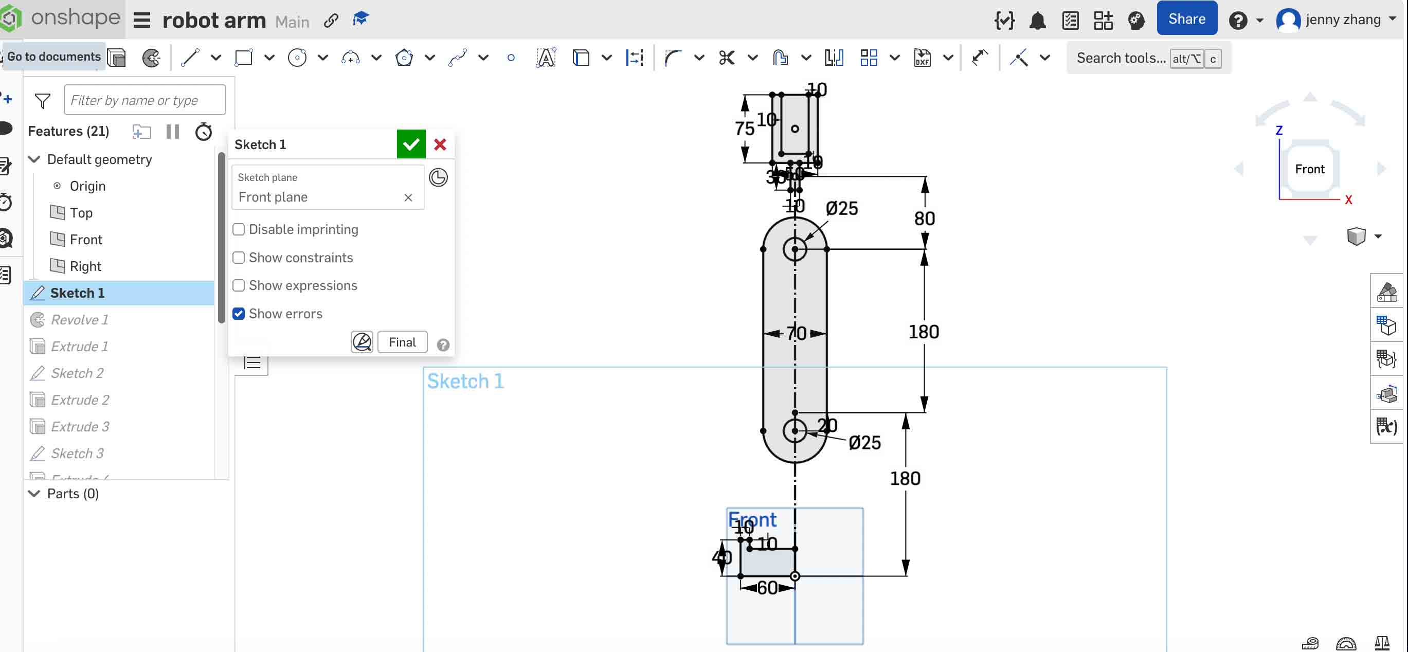 Onshape Step 2