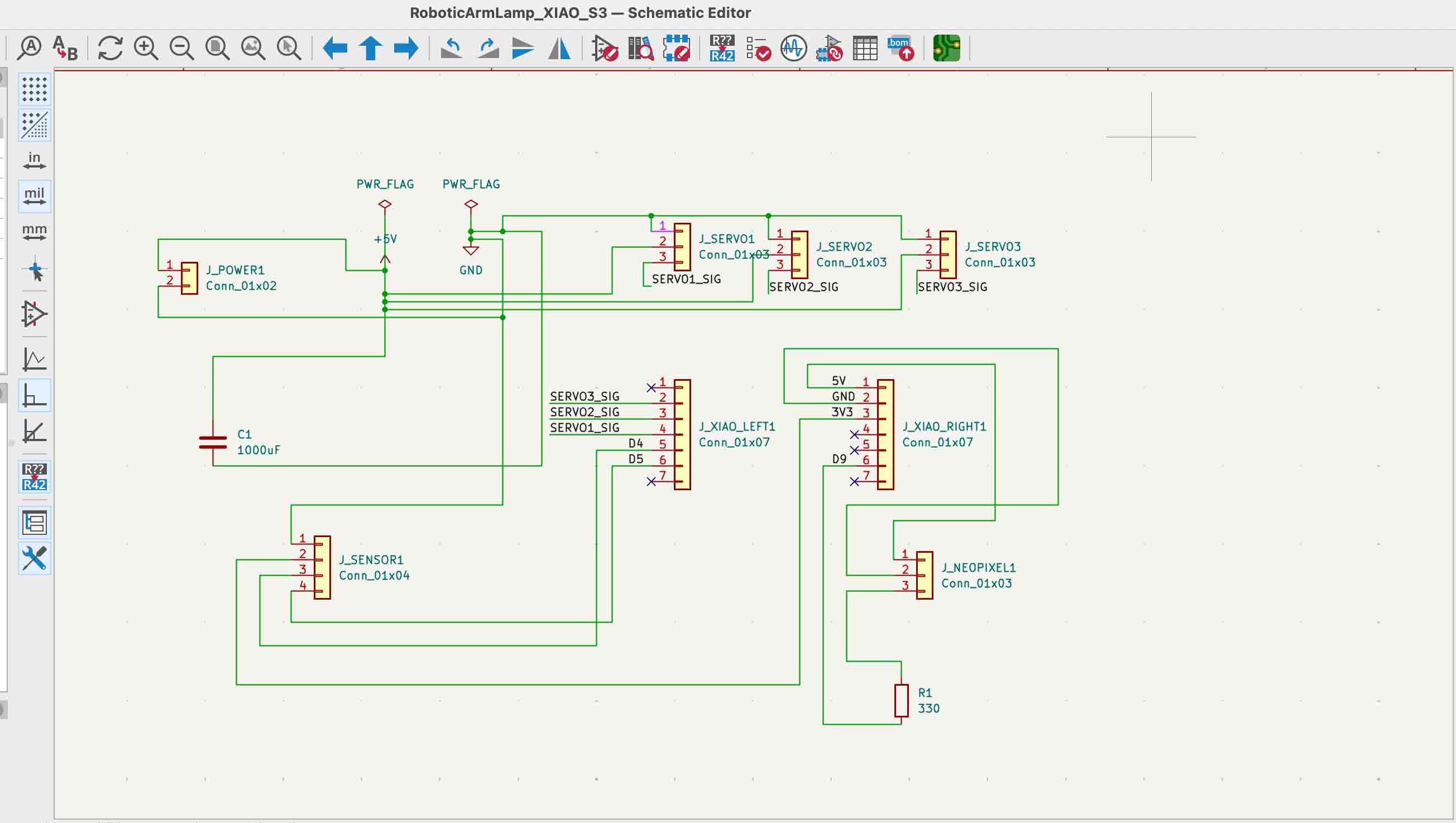 Electronics design in KiCad