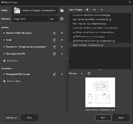 Setting Compressed Batcher