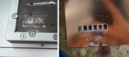 Cut-through test results