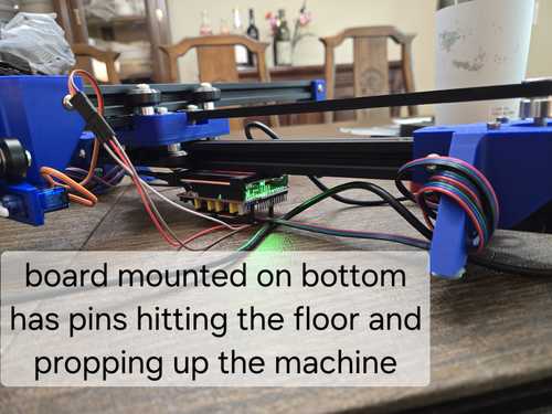 Servo pins lifting Machine