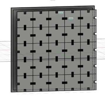 Squares in the Frame