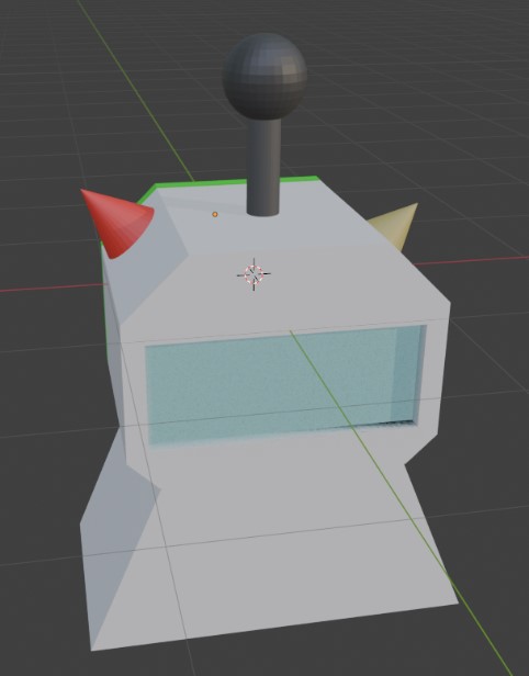 My robot design with random decorations