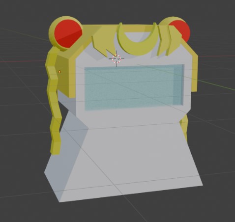 My robot design with a SailorMoon theme