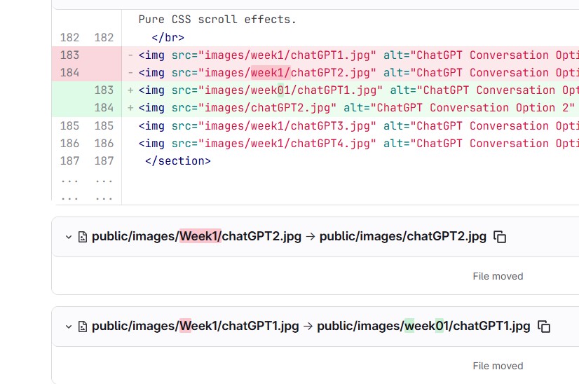Photo folder name change