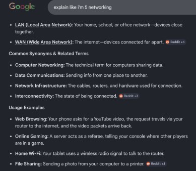 Networking Vocabulary