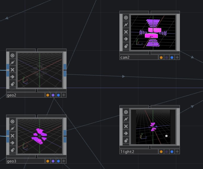 Touch designer example I made from a tutorial