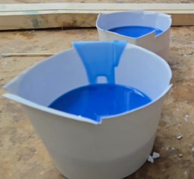 Casting in a cup