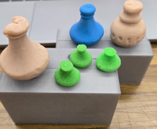 A variety of finisged shapes from my bead rollers