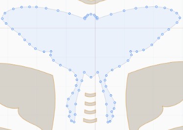 How the main body looks in TinkerCAD