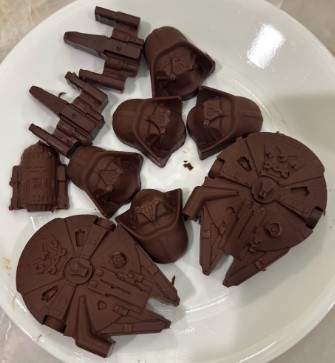 Star Wars chocolates