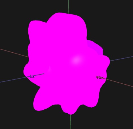 Sphere reacting to general Noise