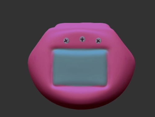 Robot head made in SculptGL