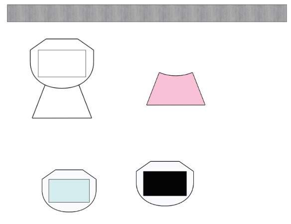 Pieces designed in CorelDraw that were used in my animation below