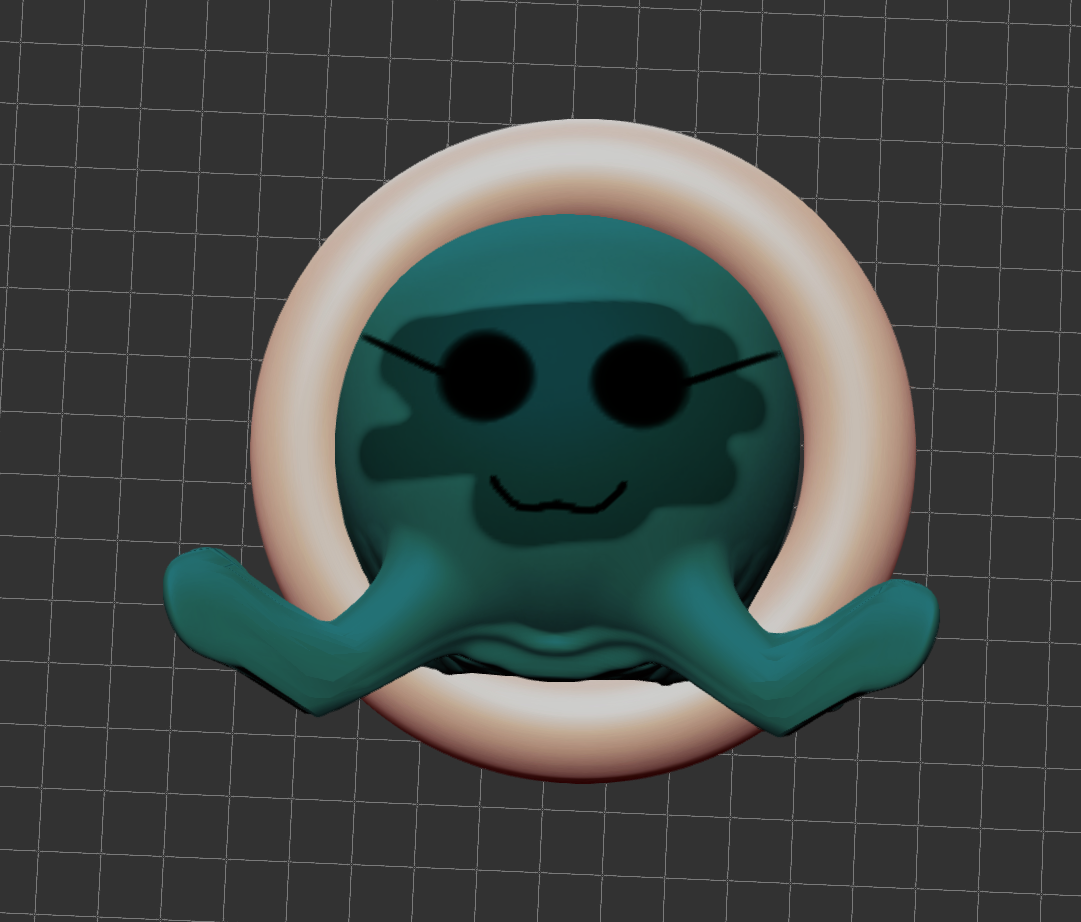 Design made from playing with the tools in SculptGL