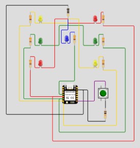 Dice Code built in Wokwi