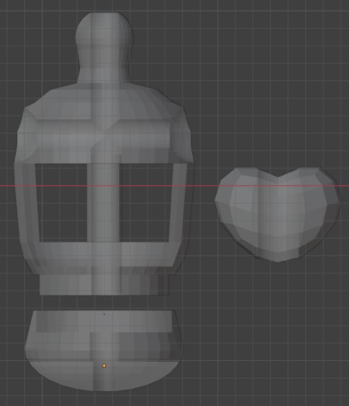 New torso design