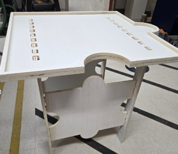 First Assembly test of all pieces