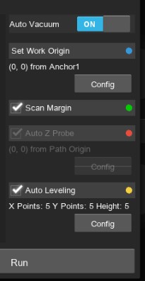 Carvera CNC Settings