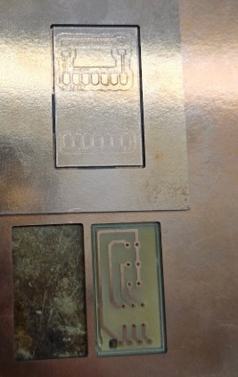 My Board Compared to a Board with the Larger Trace Size