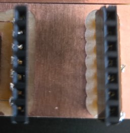 Completed Header Pins on my Board