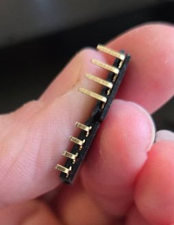 Header foots size comparison before and after trimming