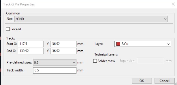 Editing the Trace Sizes