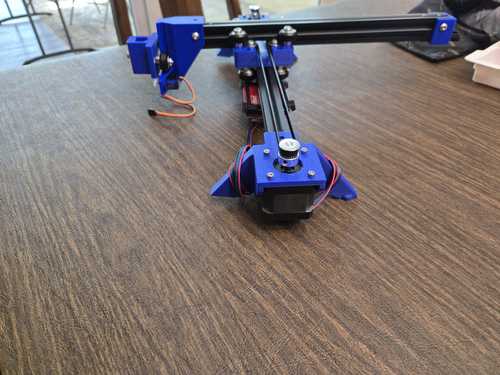 assembled ink blot with Tilty legs to lean onto cookie pen