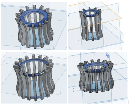 onshape votive model